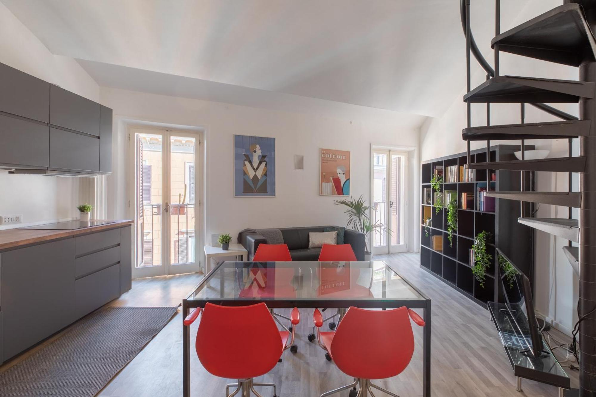 Iflat Trastevere Industrial Apartment Roma Ngoại thất bức ảnh