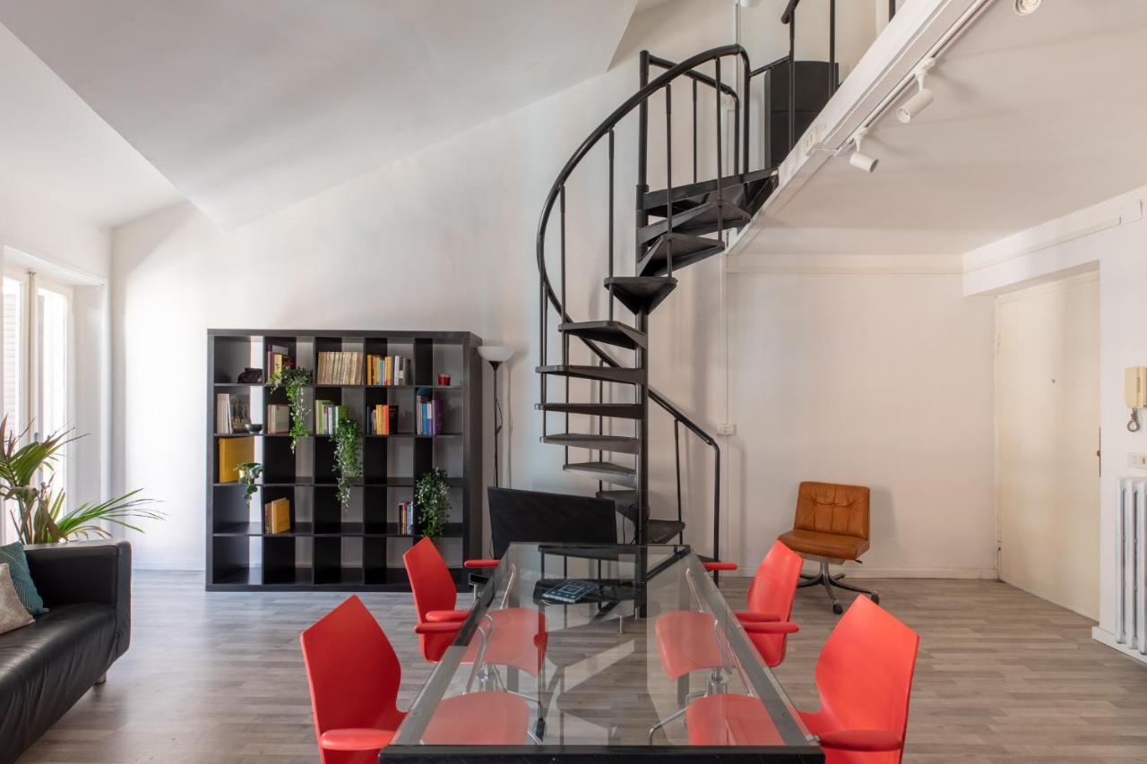 Iflat Trastevere Industrial Apartment Roma Ngoại thất bức ảnh